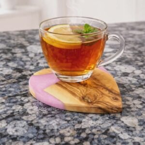 Handcrafted Heart Coaster