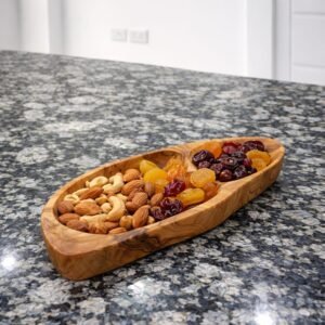 Handcrafted Olive Wood Serving Dish