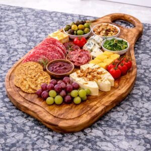 Premium Olive Wood Serving & Cutting Board