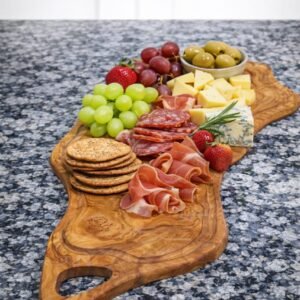 Handcrafted Olive Wood Serving & Chopping Board