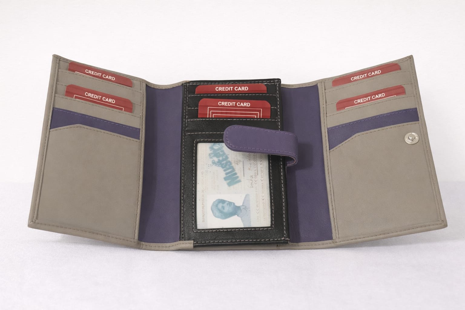 Elegant Leather Wallet for Women – Sleek & Timeless Design-TN 56 - Image 3