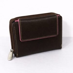 Chic Leather Wallet for Women – Compact & Stylish Design-TN43